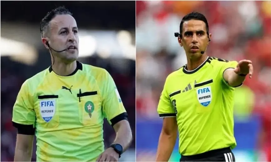 حكمان مغربيان ضمن طاقم مباراة المركز الثالث بين فرنسا وإنجلترا في مونديال 2026