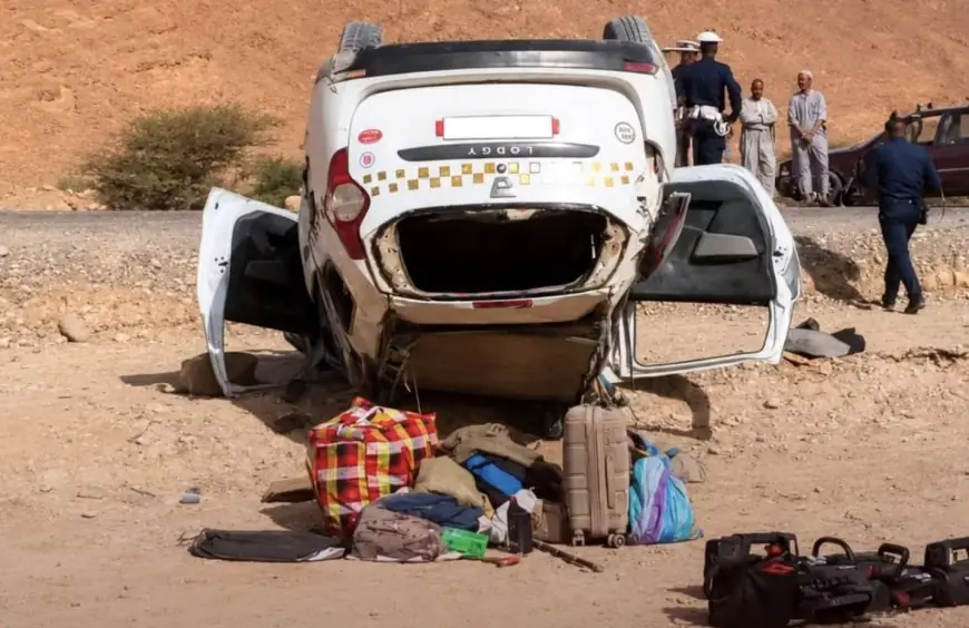 السجن النافذ لسائق “طاكسي كبير” تسبب في وفاة 6 أشخاص في حادث سير مروع بطاطا