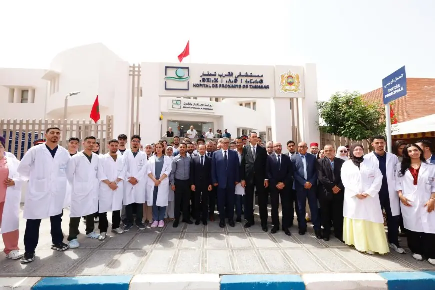 Essaouira : Mise en service de l’hôpital de proximité de Tamanar et lancement de grands projets pour renforcer l’offre de santé