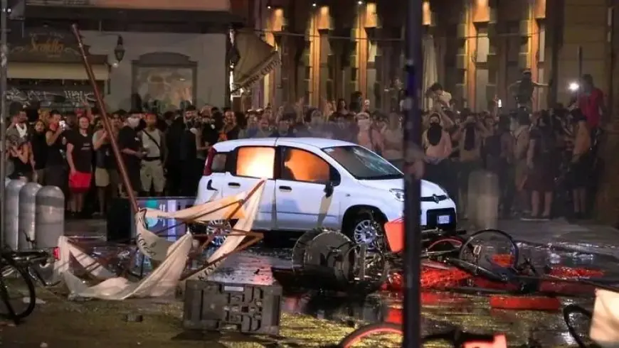 احتجاجات بإيطاليا عقب وفاة مهاجر مغربي خلال تدخل أمني