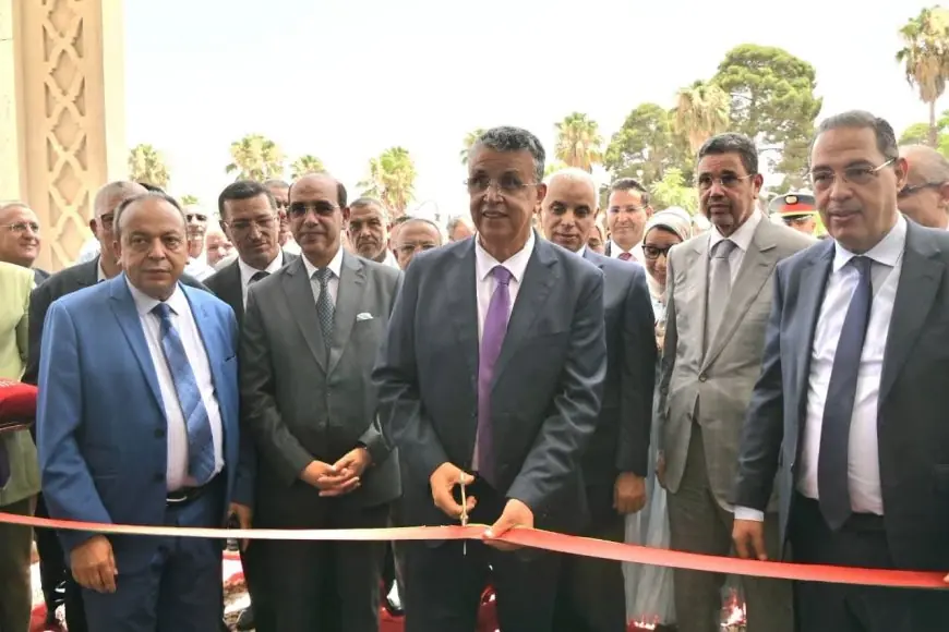 وزير العدل عبد اللطيف وهبي يشرف على تدشين البناية الجديدة لقسم قضاء الأسرة بصفرو