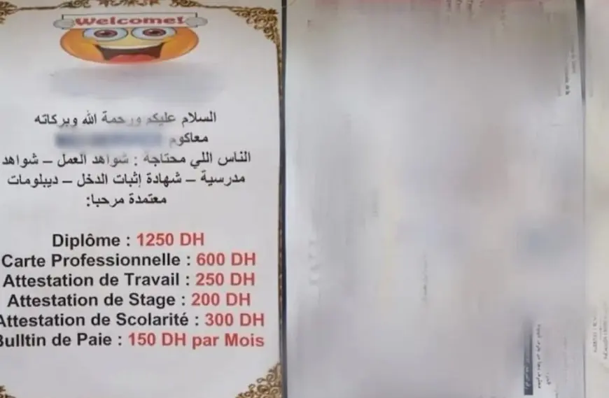 توقيف عشريني بتهمة تزوير وبيع الوثائق والدبلومات والشواهد الدراسية بمكناس