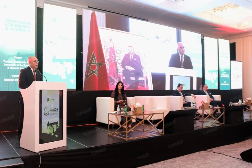 Salé : création de l’Union Arabe de l’Énergie et des Minerais avec le Maroc à sa présidence