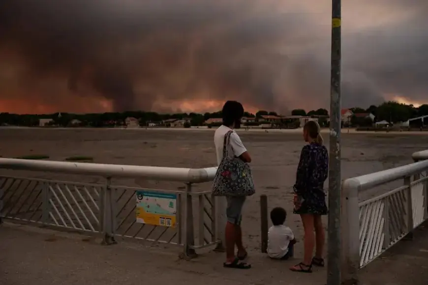 Vagues d'incendies sans précédent en Europe du Sud : évacuations massives en France, Espagne et Italie