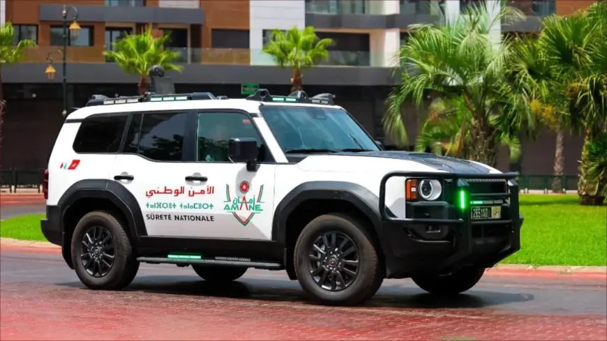 مصالح الأمن الوطني تشرع في العمل بسيارتي الدوريات الذكية «أمان»و«مدار» في شوارع الدار البيضاء
