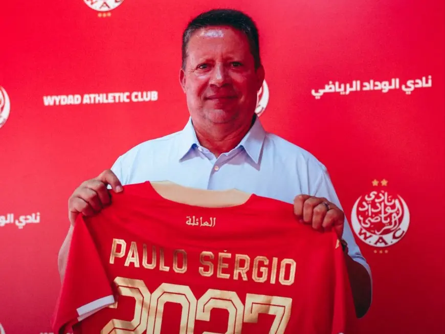 رسميا.. الوداد الرياضي يعلن تعاقده مع المدرب البرتغالي باولو سيرجيو