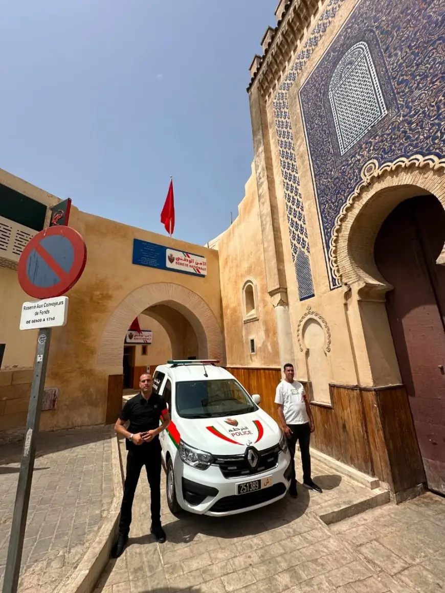 افتتاح المقر الجديد لفرقة الشرطة السياحية بفاس بمناسبة عيد العرش المجيد