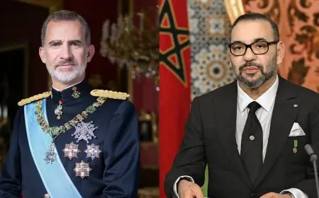 Anniversaire du Trône : Le Roi Felipe VI d'Espagne adresse ses félicitations au Roi Mohammed VI