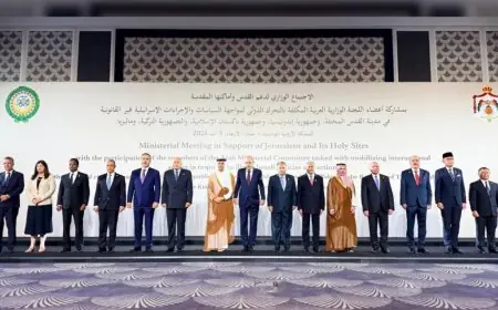 اجتماع عمان الوزاري يشيد بدور لجنة القدس برئاسة الملك محمد السادس ووكالة بيت مال القدس