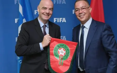 المغرب يجدد دعمه لجياني إنفانتينو لرئاسة "فيفا"