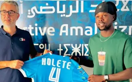 أمل تيزنيت يعلن تعاقده مع اللاعب التوغولي كوفي بنجامين هوليتيه