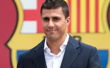 رسميا: برشلونة يعلن تعاقده مع رودري بعقد يمتد حتى 2030