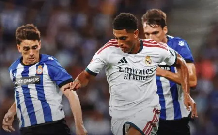 ريال مدريد يهزم إسبانيول في أولى مبارياته بالدوري الإسباني