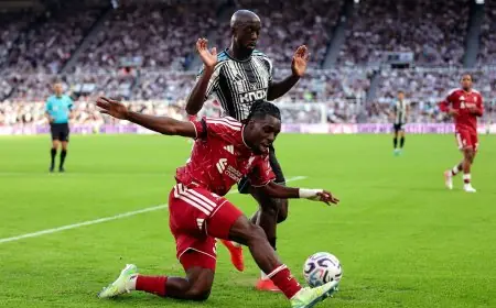 الدوري الإنجليزي.. ليفربول يخطف التعادل من نيوكاسل في الوقت القاتل