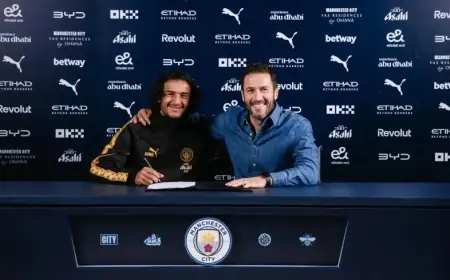 Transfert : Ayoub Bouadi rejoint Manchester City pour 5 ans