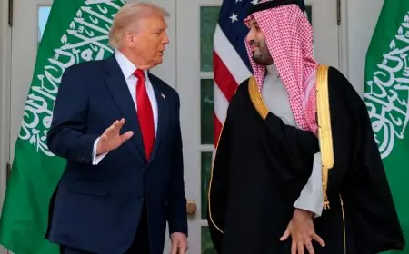 ترامب يحيل الاتفاقية النووية مع السعودية إلى الكونغرس