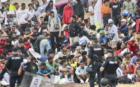 إسبانيا ترفع مخصصات الطوارئ لمواجهة أزمة الهجرة في سبتة المحتلة إلى 44.5 مليون يورو