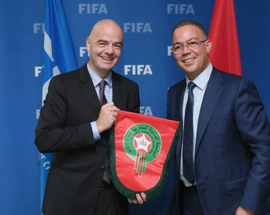 المغرب يجدد دعمه لجياني إنفانتينو لرئاسة "فيفا"