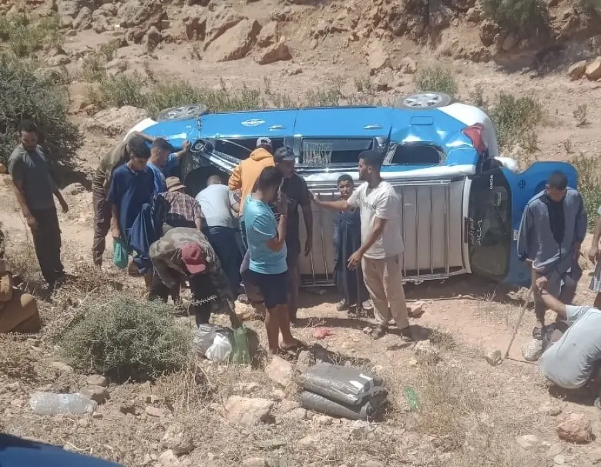 حادثة سير مميتة فوق قنطرة سميمو بإقليم الصويرة تودي بحياة سائق سيارة أجرة