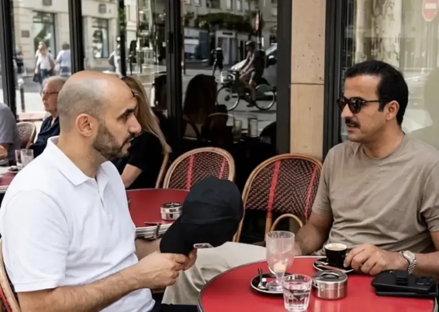 فيديو لقاء وليد الركراكي مع أمير قطر في أحد المقاهي بالعاصمة الفرنسية باريس يثير تفاعلا واسعا