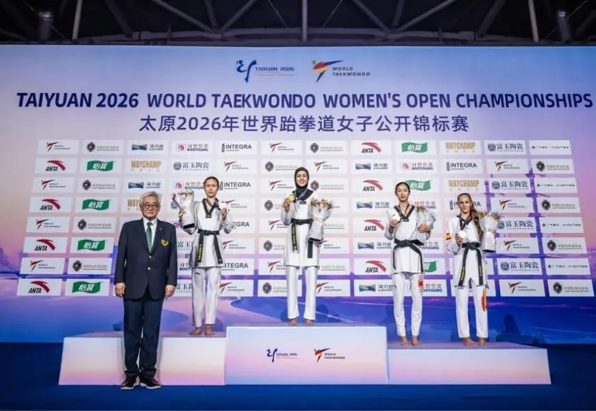 فرح التوزاني تتوج بذهبية التايكوندو في الصين