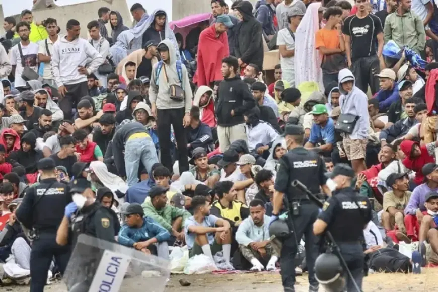 إسبانيا ترفع مخصصات الطوارئ لمواجهة أزمة الهجرة في سبتة المحتلة إلى 44.5 مليون يورو