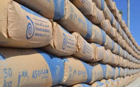 مبيعات الإسمنت بالمغرب تتراجع بنسبة 3,48% خلال غشت
