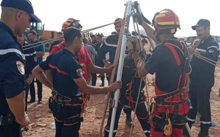 Algérie : Opérations de secours en cours pour un enfant tombé dans un forage