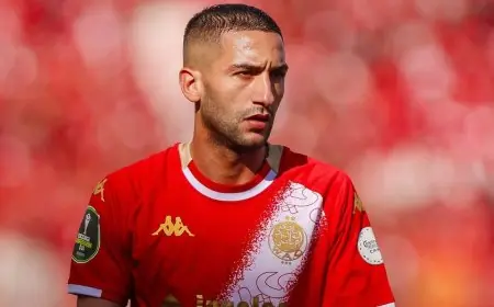 Le Wydad Casablanca et Hakim Ziyech se séparent d’un commun accord