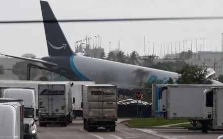 Crash d’un cargo d’Amazon à Miami : 5 morts et 5 blessés, l’aéroport paralysé