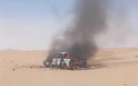 درون مغربية تقصف سيارتين لميليشيات البوليساريو قرب الحدود مع موريتانيا
