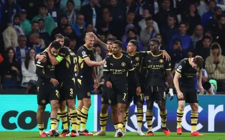 هالاند يقود مانشستر سيتي للفوز على بورتو بثنائية نظيفة في دوري أبطال أوروبا