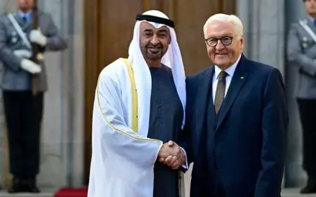 رئيس الإمارات يصل برلين في زيارة دولة لتعزيز العلاقات مع ألمانيا