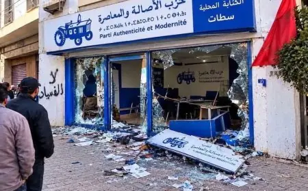 هجوم يستنفر "الأصالة والمعاصرة" بسطات.. اقتحام مقر الحزب والاعتداء على عاملين وإلحاق أضرار بالمعدات