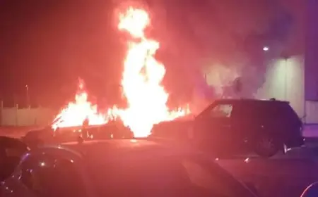 Incendie dans un campement de migrants à Ceuta : 42 abris détruits, aucune victime signalée