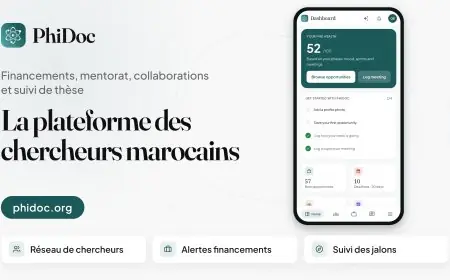 PhiDoc : une nouvelle plateforme pour accompagner les doctorants et structurer la recherche au Maroc et en Afrique