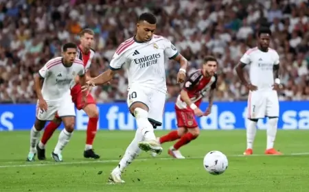 Le Real Madrid s’impose largement face à Rayo et grimpe à la 2e place