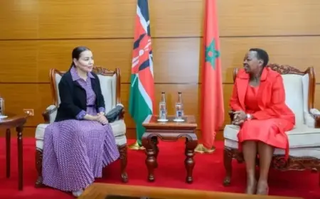 La Première Dame du Kenya reçue à Salé par SAR la Princesse Lalla Asmaa