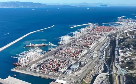 طنجة المتوسط يتقدم إلى المرتبة السادسة عشرة عالميا ضمن أكبر موانئ الحاويات