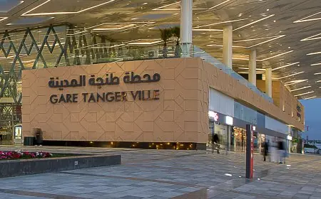 Tanger : l'ONCF lance le chantier d'une liaison ferroviaire de 22,5 km pour connecter l'aéroport Ibn Battouta