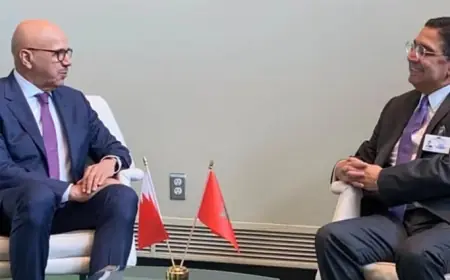 مباحثات بين بوريطة ونظيره البحريني لتوطيد العلاقات الأخوية بين البلدين في نيويورك