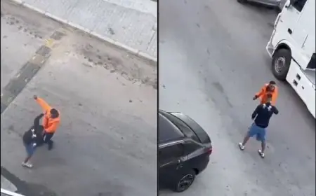 أمن طنجة يتفاعل مع فيديو الاعتداء على شاب بحي بئر الشفاء ويوقف شخصين