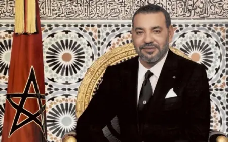 الملك محمد السادس يهنئ خادم الحرمين الشريفين بمناسبة العيد الوطني لبلاده