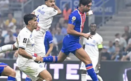 باريس سان جيرمان يحسم الكلاسيكو أمام مارسيليا بثنائية