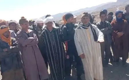 أزيلال.. سكان آيت عبدي يحتجون ويعلنون مقاطعة الانتخابات