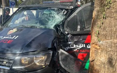 إصابة 6 رجال أمن في حادثة سير خطيرة بطنجة