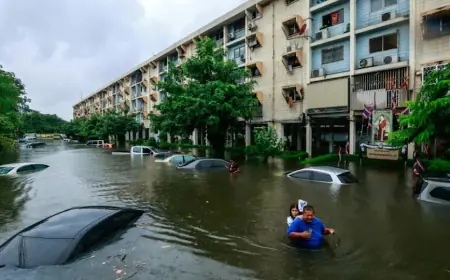 Inondations en Thaïlande : 300 mm de pluie paralysent Bangkok