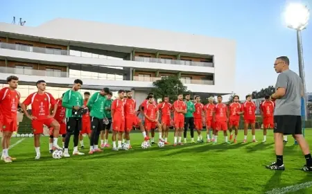 المنتخب المغربي يجري آخر حصة تدريبية قبل مواجهة ليسوتو في تصفيات "كان 2027"