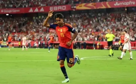 L'Espagne écrase la Croatie 4-1, doublé de Lamine Yamal en Ligue des Nations