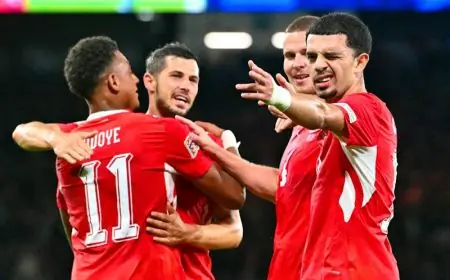 Ligue des Nations : La Suisse régale et s'impose 3-0 en Écosse